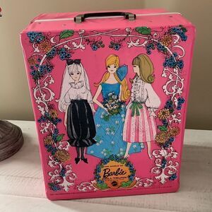 1969 Vintage Barbie Wardrobe Suitcase